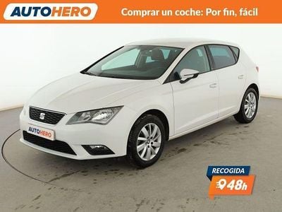 Usado Seat Leon Reference 110 CV (80 kW) 2016 Blanco Berlina