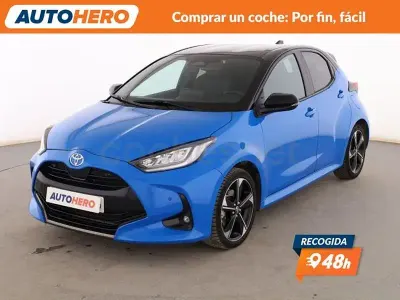 Usado Toyota Yaris Hybrid Style 130 CV (95 kW) 2025 Azul Berlina