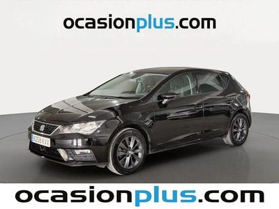 Usado Seat Leon Style 130 CV (95 kW) 2019 Negro Utilitario