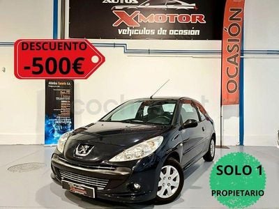 Usado Peugeot 206+ 70 CV (51 kW) 2012 Gris / plata Utilitario