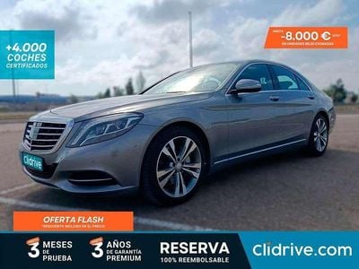 Usado Mercedes S350 258 CV (189 kW) 2015 Gris Berlina