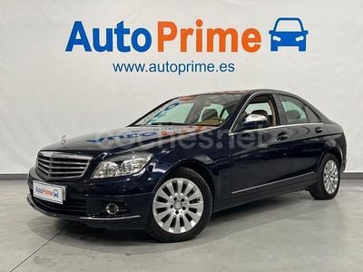 Azul Usado 2008 Mercedes C200 Elegance Berlina | 8470 € (Precio justo)