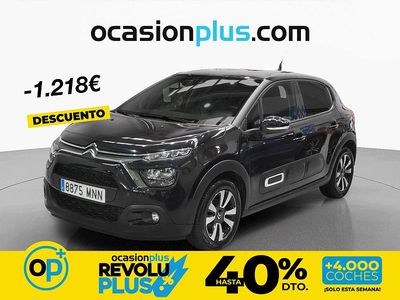 Usado Citroën C3 PureTech 110 CV (80 kW) 2024 Negro Berlina