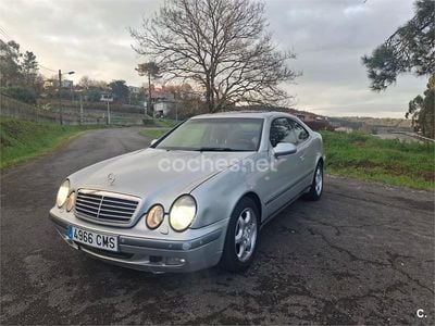 Usado Mercedes CLK430 Elegance 279 CV (205 kW) 1999 Gris / plata Coupe