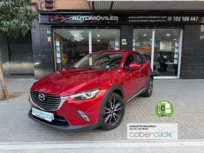 Usado Mazda CX-3 Luxury 105 CV (77 kW) 2018 Granate SUV
