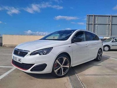 Usado Peugeot 308 SW GT 205 CV (150 kW) 2016 Blanco Familiar