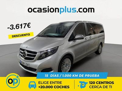 Gris Usado 2019 Mercedes V220 Monovolumen | 39.790 €