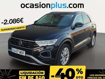 Negro Usado 2023 VW T-Roc Life SUV | 20.864 € (Buen precio)