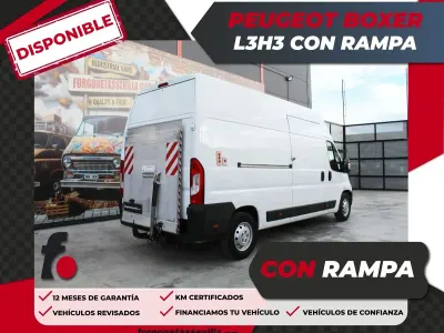 Usado Peugeot Boxer 130 CV (95 kW) 2018 Blanco Van
