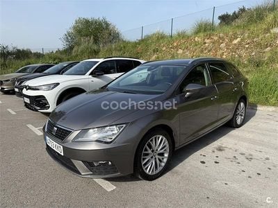 Usado Seat Leon ST Style 115 HP (84 kW) 2018 Castanho Carrinha