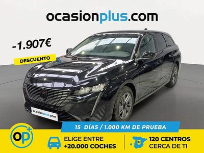 Usado Peugeot 308 Allure 130 CV (95 kW) 2024 Negro Familiar