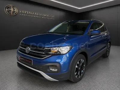 Usado VW T-Cross Advance 95 CV (69 kW) 2022 Azul SUV