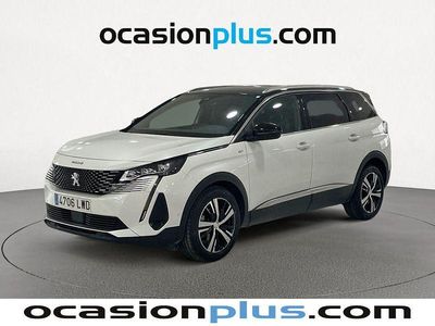 Blanco Usado 2022 Peugeot 5008 GT Monovolumen | 21.628 € (Precio justo)