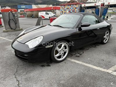 Negro Usado 2001 Porsche 911 Carrera 4 Cabriolet Descapotable | 36.000 €