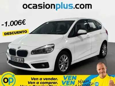 Usado BMW 218 Active Tourer 150 CV (110 kW) 2016 Blanco Monovolumen