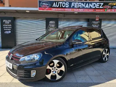 Usado VW Golf VI GTI 210 CV (154 kW) 2010 Negro Utilitario