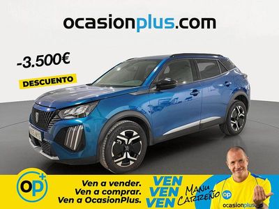 Usado Peugeot 2008 Allure 100 CV (73 kW) 2025 Azul SUV
