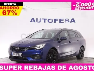 Usado Opel Astra Ultimate 122 CV (89 kW) 2020 Azul Familiar
