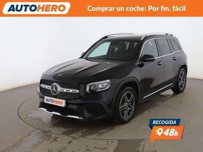 Usado Mercedes GLB200 AMG line 150 CV (110 kW) 2022 Negro SUV