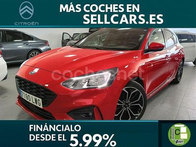 Rojo Usado 2022 Ford Focus ST-Line Berlina | 17.290 € (Precio justo)