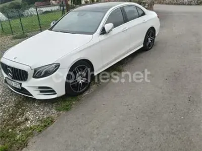 Usado Mercedes E220 194 CV (142 kW) 2016 Blanco Berlina