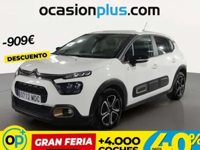 Usado Citroën C3 PureTech 82 CV (60 kW) 2022 Blanco Utilitario