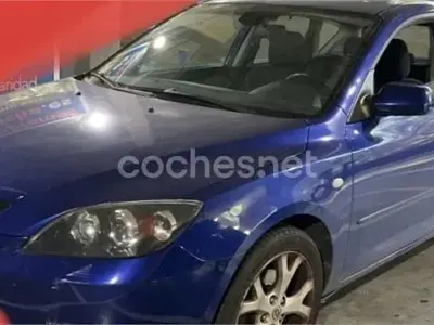 Brugt Mazda 3 Sportive 143 HK (105 kW) 2007 Blå Sedan