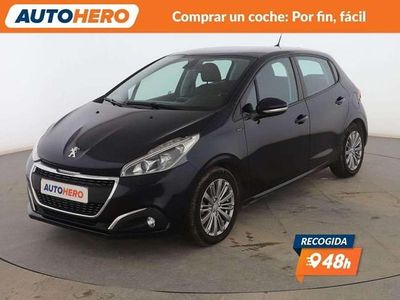 Azul Usado 2019 Peugeot 208 Signature Sky Utilitario | 7899 € (Buen precio)