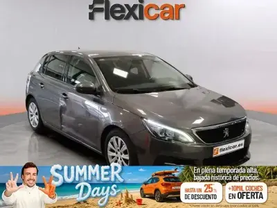 Usado Peugeot 308 Access 110 CV (80 kW) 2020 Azul Berlina
