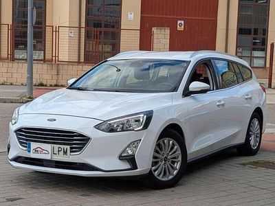 Blanco Usado 2021 Ford Focus Titanium Familiar | 14.900 € (Precio justo)