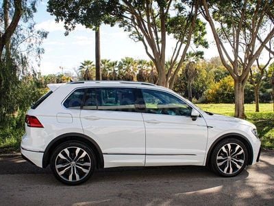 Käytetty VW Tiguan Advance 150 HP (110 kW) 2018 Valkoinen Katumaasturi