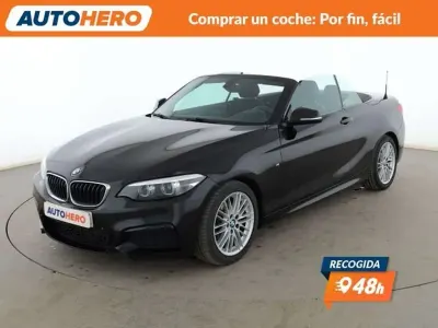 Usado BMW 218 M Sport 135 CV (99 kW) 2018 Negro Descapotable