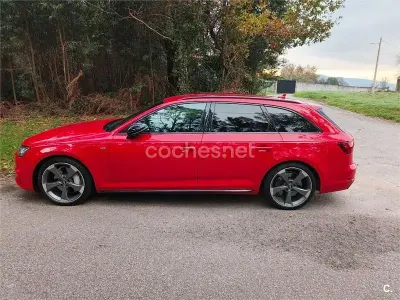 Usado Audi A4 S-Line 272 CV (200 kW) 2018 Rojo Familiar