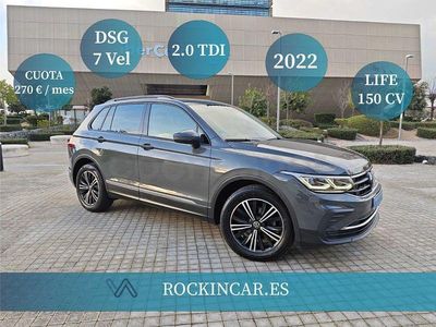 Usado VW Tiguan Life 150 CV (110 kW) 2022 Gris / plata SUV