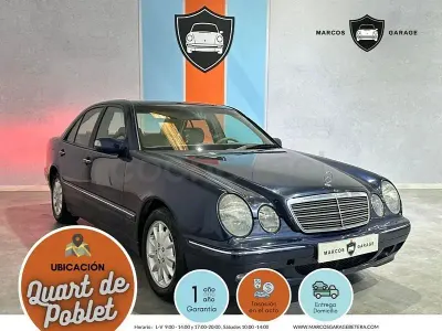 Usado Mercedes E280 Elegance 204 CV (150 kW) 1999 Azul Berlina