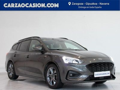 Gris Usado 2020 Ford Focus ST-Line Familiar | 14.900 € (Un poco caro)