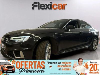 Usado Audi A4 S-Line 150 CV (110 kW) 2019 Negro Berlina