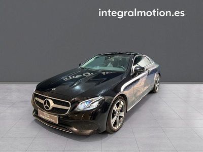 Usado Mercedes E220 194 CV (142 kW) 2019 Negro Coupe