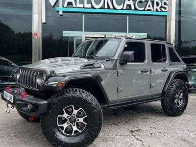 Usado Jeep Wrangler Unlimited Rubicon 268 CV (197 kW) 2021 Gris SUV