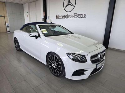 Usado Mercedes E220 194 CV (142 kW) 2018 Blanco Descapotable