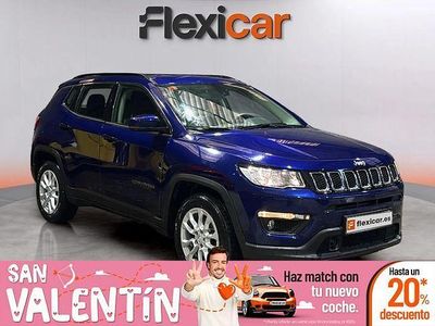 Azul Usado 2021 Jeep Compass Longitude SUV | 17.490 € (Precio justo)