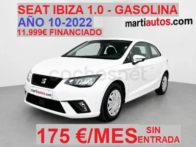 Usado Seat Ibiza Reference 80 CV (58 kW) 2022 Blanco Utilitario