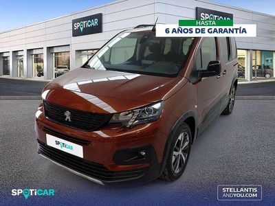 Usado Peugeot Rifter GTi 131 CV (96 kW) 2021 Marrón Monovolumen