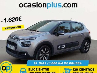 Usado Citroën C3 Feel 82 CV (60 kW) 2021 Plateado Utilitario