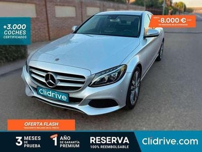 Usado Mercedes C220 170 CV (125 kW) 2018 Gris Berlina