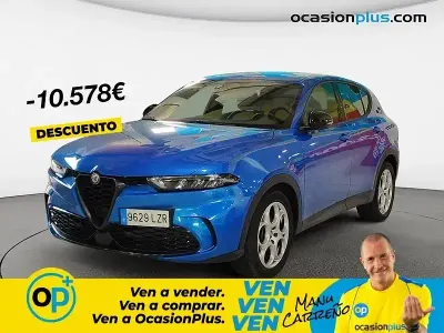 Usado Alfa Romeo Tonale Sprint 130 CV (95 kW) 2022 Azul SUV