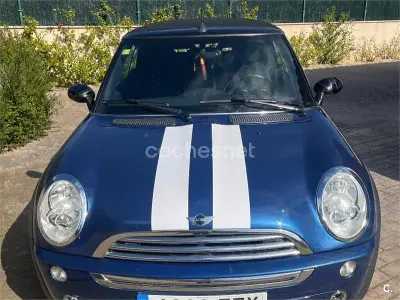 Usado Mini One Cabriolet 90 CV (66 kW) 2008 Azul Descapotable