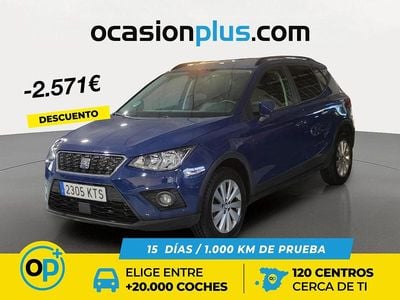 Usado Seat Arona Style 115 CV (84 kW) 2019 Azul SUV