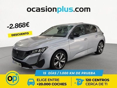 Usado Peugeot 308 Allure 130 CV (95 kW) 2022 Gris / plata Berlina