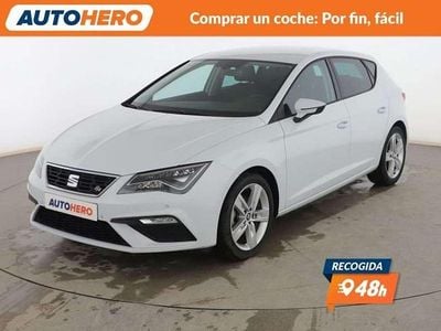 Usado Seat Leon FR 125 CV (91 kW) 2018 Blanco Utilitario
